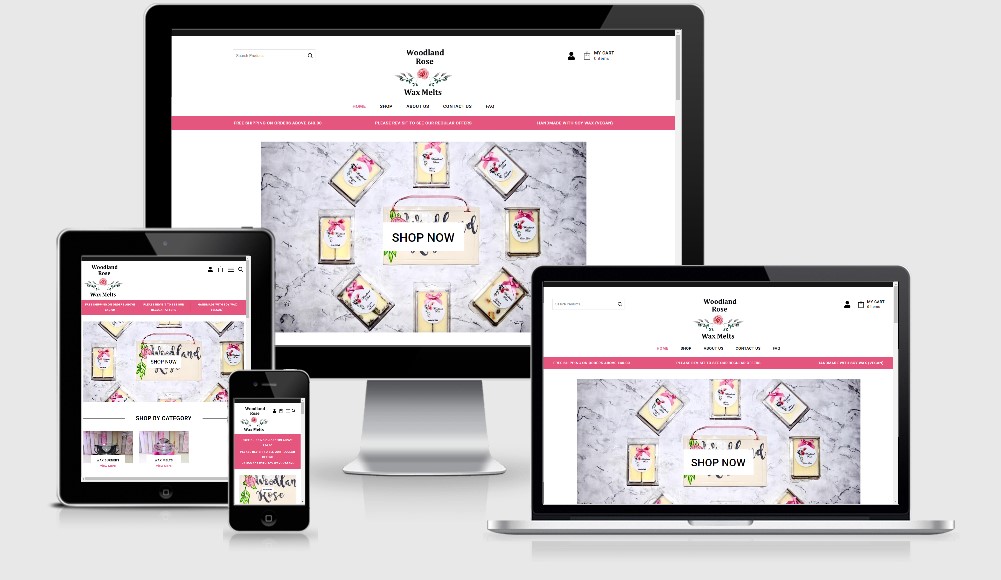 Woodland Rose E-Commerce